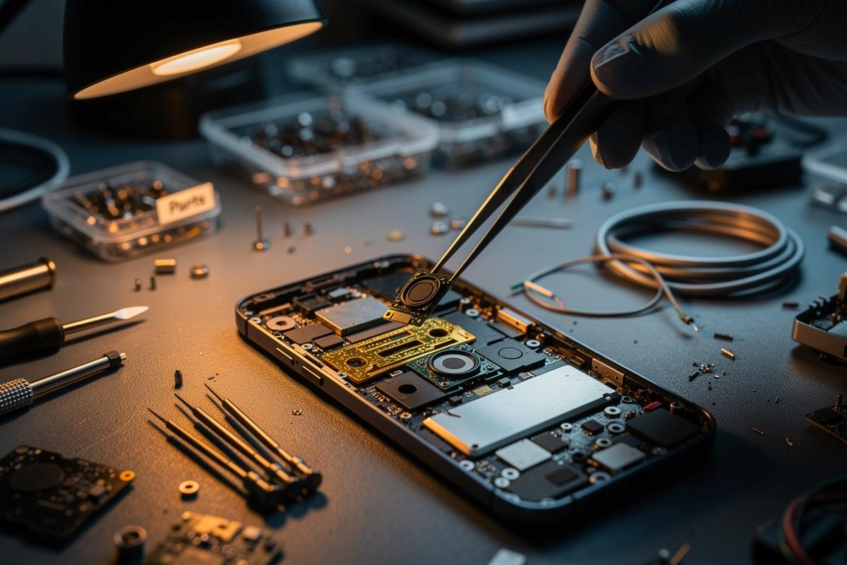 Menschen entfernen konsequent die Lautsprecher von Smartphones, Technik-Freaks staunen nicht schlecht