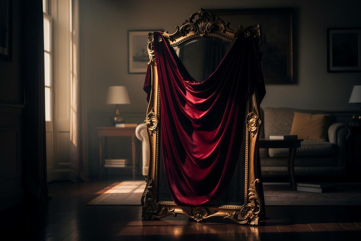 Warum immer mehr Menschen ihre Spiegel zudecken, Psychologen enthüllen